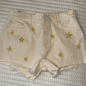 Mother denim shorts